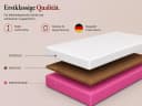 MARPUR Topper TOP5 Matratzenauflage Kokos Schaumstoff H4 Weiß Bild 5