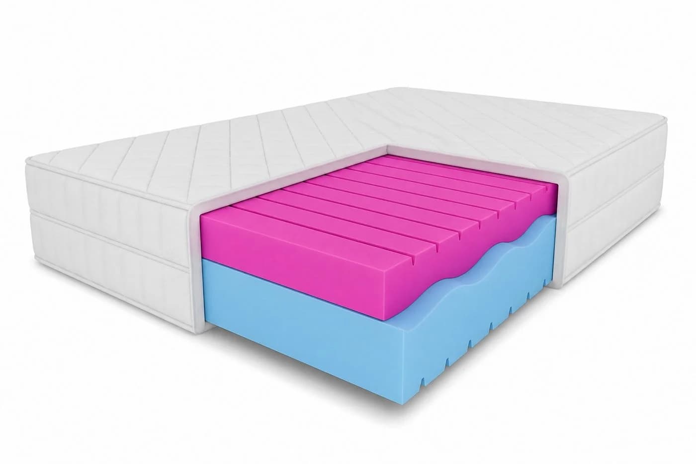 MARPUR Komfortschaummatratze mit Massageschicht Doppelseitig H2/H3 - Bild 2