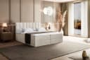 ALTDECOR Boxbett OTTA mit Topper und Bettkästen Beige Bild 4