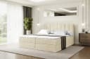 ALTDECOR Boxbett OTTA Beige mit Topper und Bettkästen Bild 2