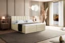 ALTDECOR Boxbett OTTA Beige mit Topper und Bettkästen Bild 4