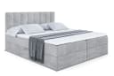 ALTDECOR Boxbett OTTA Grau Monolith mit Matratzenwahl und Topper Bild 1