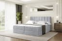 ALTDECOR Boxbett OTTA Grau Monolith mit Matratzenwahl und Topper Bild 2