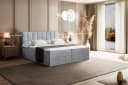 ALTDECOR Boxbett OTTA Grau Monolith mit Matratzenwahl und Topper Bild 4