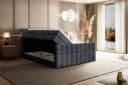 ALTDECOR Boxspringbett MIAMI-Z KING Grau mit Topper und Bettkästen Bild 5
