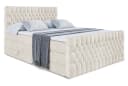 ALTDECOR Boxspringbett DAISY-Z König mit Matratzen H3/H4 & Topper Bild 1