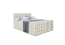 ALTDECOR Boxspringbett VIONE-Z KING Beige mit Bettkasten & Topper Bild 1