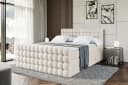 ALTDECOR Boxspringbett VIONE-Z KING Beige mit Bettkasten & Topper Bild 4