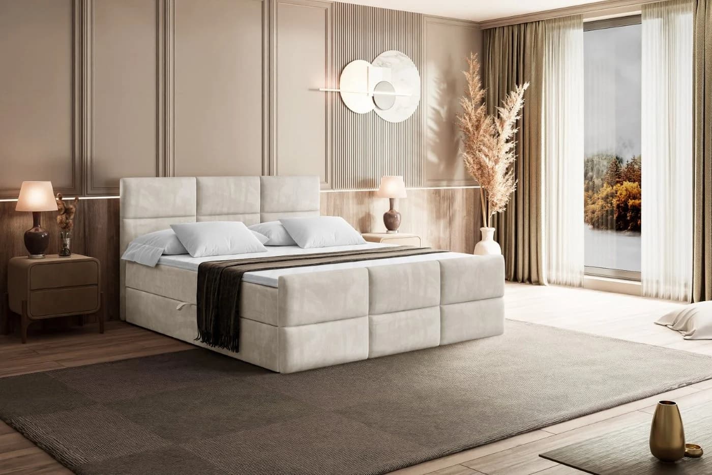 ALTDECOR Boxbett OHIO-Z mit Topper und Bettkästen - Bild 4