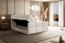 ALTDECOR Boxspringbett OHIO-Z KING Beige/Braun mit Bettkästen & Topper Bild 5