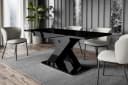 ALTDECOR Esstisch RONX Ausziehbar Schwarz Bild 3