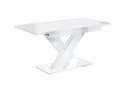 ALTDECOR Esstisch RONX Ausziehbar Weiß Modern Industrial Bild 2