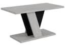 ALTDECOR Couchtisch INEY Modern Industriell Schwarz Grau Betonoptik Bild 2