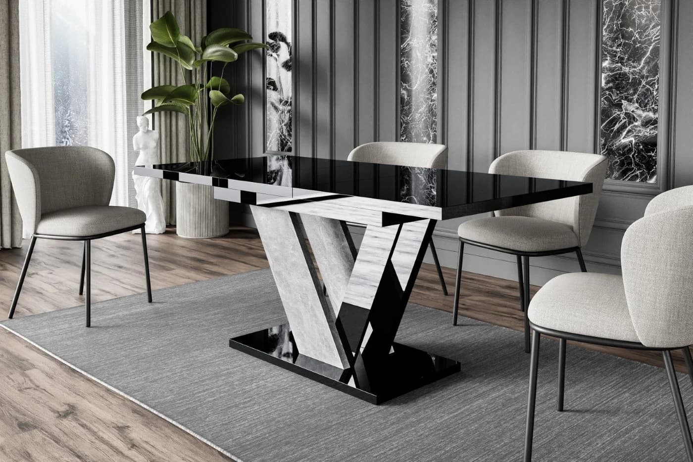 ALTDECOR Esstisch CLASI Ausziehbar Esszimmertisch - Bild 3