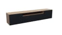 ALTDECOR Lowboard TILO-W TV-Schrank Schwarz Push-to-Open Bild 1