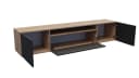 ALTDECOR Lowboard TILO-W TV-Schrank Schwarz Push-to-Open Bild 3
