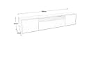 ALTDECOR Lowboard TILO-W TV-Schrank Schwarz Push-to-Open Bild 4