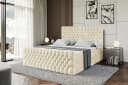 ALTDECOR Boxbett DAISY-Z Beige Monolith mit Topper und Bettkästen Bild 4