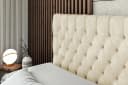 ALTDECOR Boxbett DAISY-Z Beige Monolith mit Topper und Bettkästen Bild 5