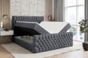 ALTDECOR Boxbett SERENE-Z mit Bettkästen und Topper Grau Bild 3