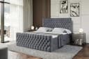 ALTDECOR Boxbett SERENE-Z mit Bettkästen und Topper Grau Bild 4