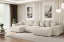 ALTDECOR Wohnlandschaft ESKAR-U L-Form Schlafcouch mit Ausziehfunktion Bild 3