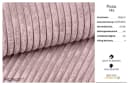 ALTDECOR Wohnlandschaft ESKAR-U Rosa mit Schlaffunktion und Bettkasten Bild 4