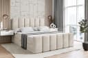 ALTDECOR Boxbett BOXI1-Z mit Bettkästen und Topper Beige Bild 2