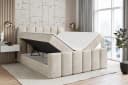 ALTDECOR Boxbett BOXI1-Z mit Bettkästen und Topper Beige Bild 3