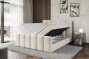 ALTDECOR Boxbett BOXI1-Z mit Bettkästen und Topper Beige Bild 5