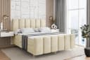 ALTDECOR Boxbett BOXI1-F-Z mit Bettkästen und Topper Beige Bild 2