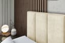 ALTDECOR Boxbett BOXI1-F-Z mit Bettkästen und Topper Beige Bild 5