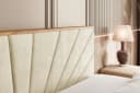 ALTDECOR Boxspringbett LOLLI6-Z KING Beige/Braun mit Topper Bild 5