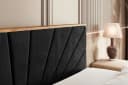 ALTDECOR Boxspringbett LOLLI6-Z KING Schwarz mit Topper und Bettkästen Bild 5