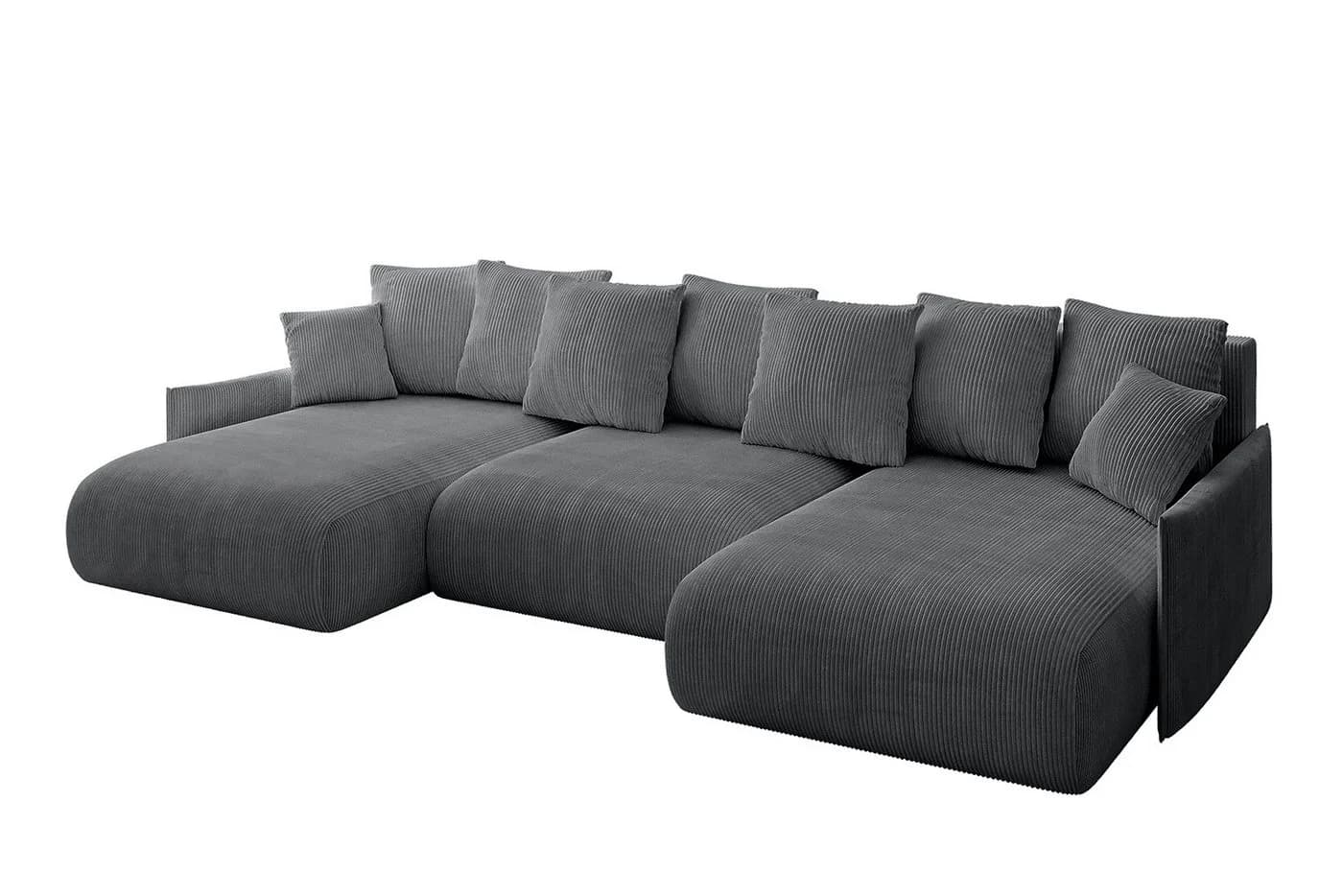 ALTDECOR Wohnlandschaft ONESK-U-v1 Couch mit Schlaffunktion Ecksofa U-Form