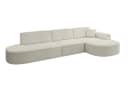 ALTDECOR Ecksofa MARI-L2 L-Form Beige Cord Bild 1
