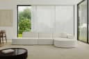 ALTDECOR Ecksofa MARI-L2 L-Form Beige Cord Bild 2