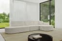 ALTDECOR Ecksofa MARI-L2 L-Form Beige Cord Bild 3