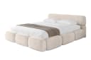 ALTDECOR Polsterbett ELVA-v1 Beige mit Bettkasten und Lattenrost Bild 1