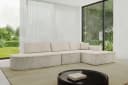 ALTDECOR Ecksofa IREA-L2-v3 L-Form Beige Bild 3