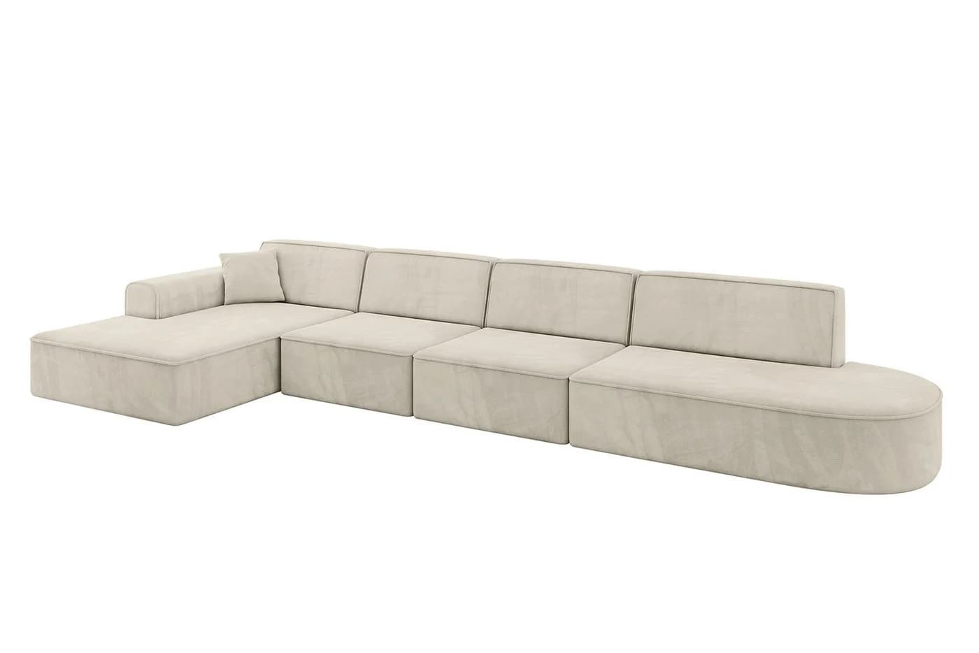 ALTDECOR Ecksofa IREA-L3-v3, Sofa L-Form Beige