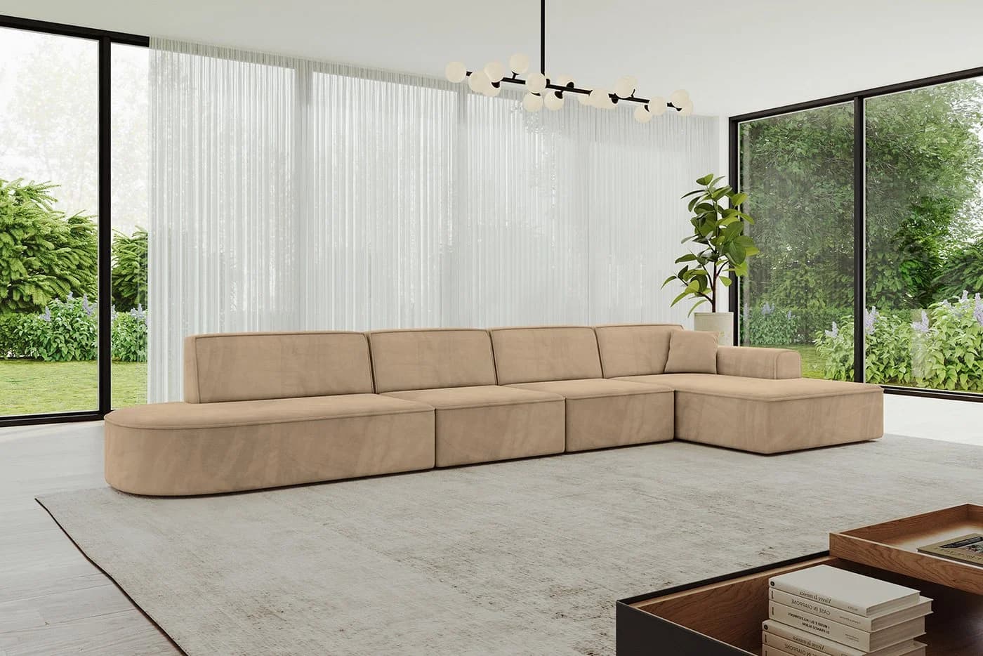 ALTDECOR Ecksofa IREA-L3-v3 L-Form Wohnlandschaft - Bild 3