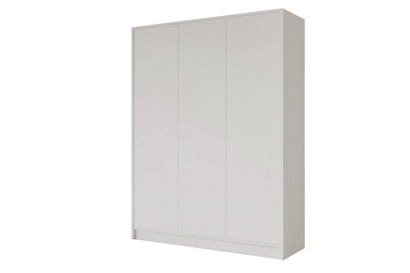 ALTDECOR Drehtürenschrank Weiß mit TIP-ON-System