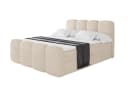 ALTDECOR Boxbett NINA-Z Beige mit Topper und Bettkästen Bild 1