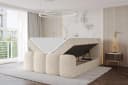 ALTDECOR Boxbett NINA-Z Beige mit Topper und Bettkästen Bild 3