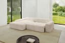 ALTDECOR Ecksofa ENSI-L L-Form mit Schlaffunktion Beige Bild 5