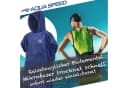 Aqua Speed Kapuzenhandtuch Badeponcho Blau XL 95x240cm Bild 3