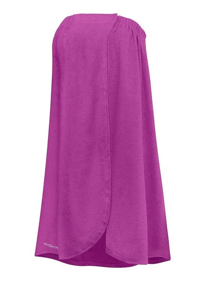 Aqua Speed Damen Saunakilt Lila - Elastisches Wickeltuch