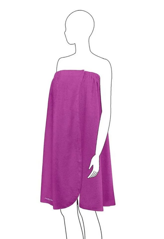 Aqua Speed Damen Saunakilt Lila - Elastisches Wickeltuch - Bild 2