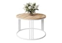 Lookway Couchtisch LORI LOFT Holzdekor Metallgestell 70 cm Bild 2